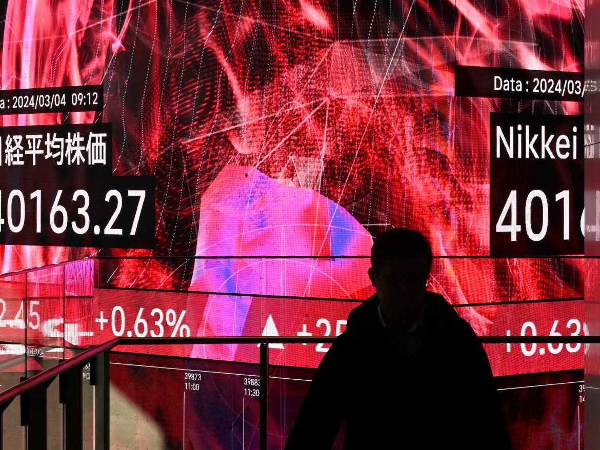 Japonya’nın Nikkei borsa endeksi, yapay zeka coşkusunun ortasında ilk kez 40.000’in üstüne çıktı |  Finansal piyasalar